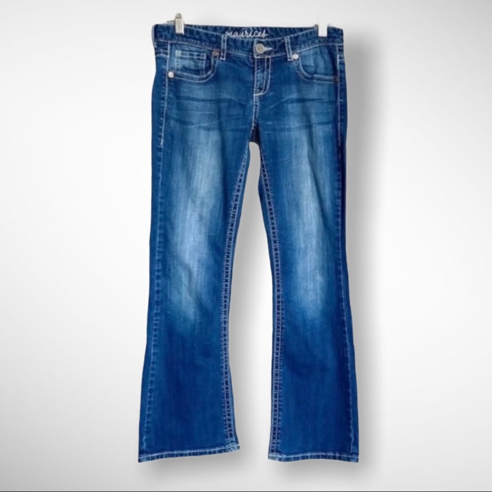 Maurices Original Fit Boot Cut Jeans Size 3/4